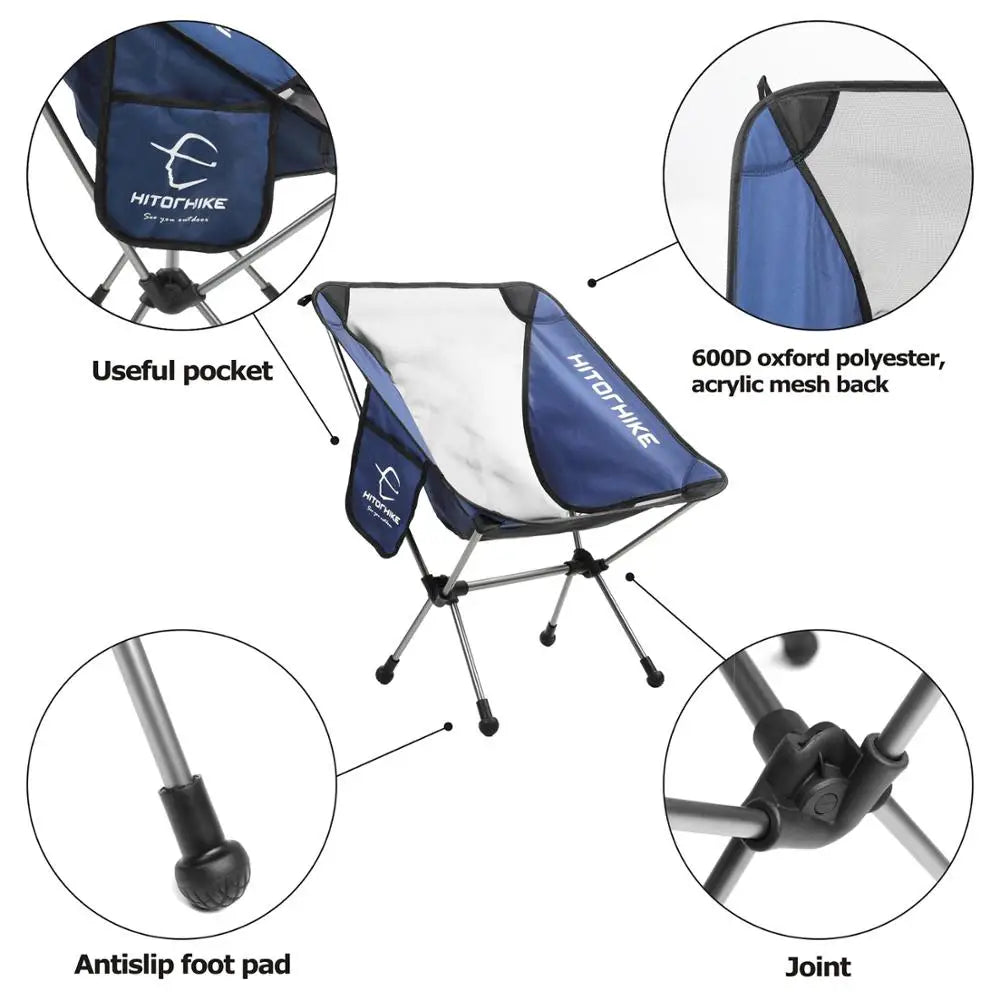 Compact Moon Chair – Lightweight Foldable Camping Seat