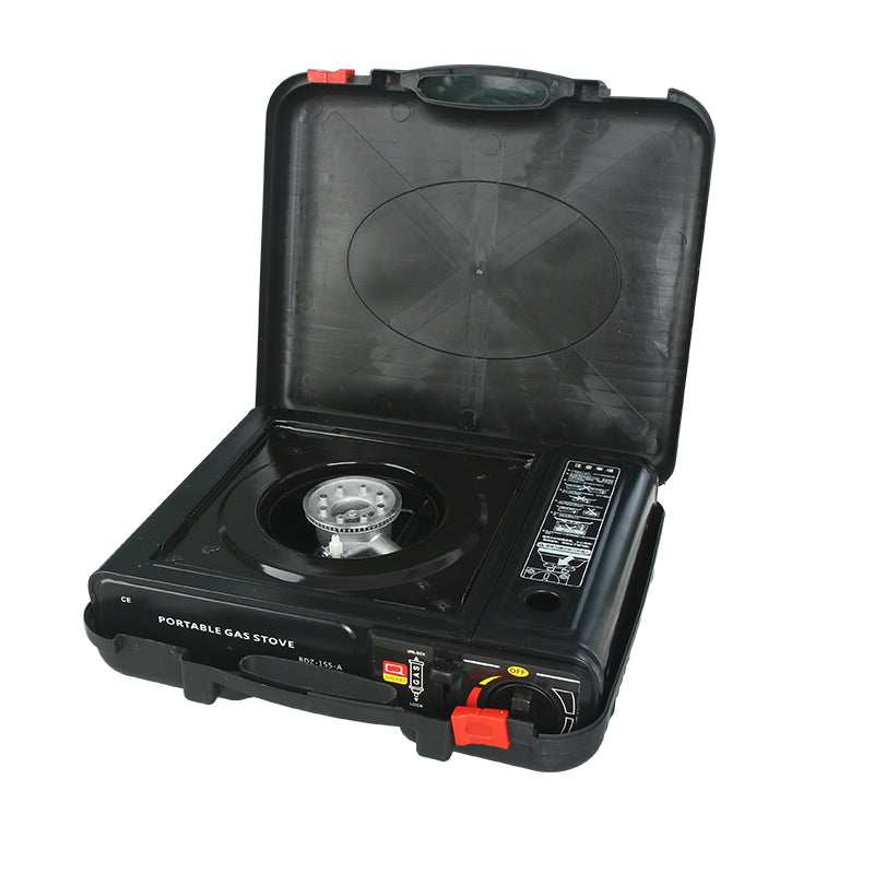 Portable Butane Stove – Single Burner with Hard Case for Camping