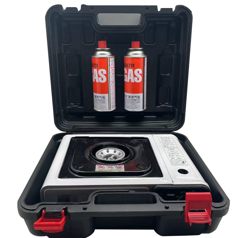Portable Butane Stove – Single Burner with Hard Case for Camping