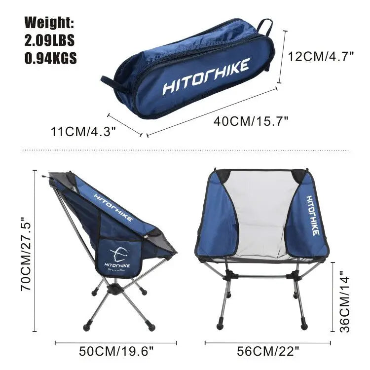 Compact Moon Chair – Lightweight Foldable Camping Seat