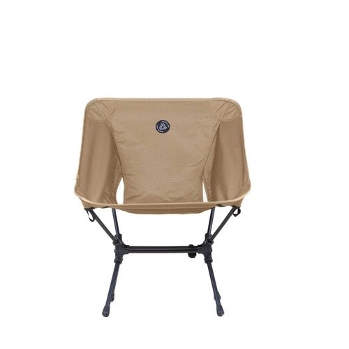 Grey Erebus Portable Camping Seat with Lightweight Frame and Comfortable Design for Outdoor Adventures