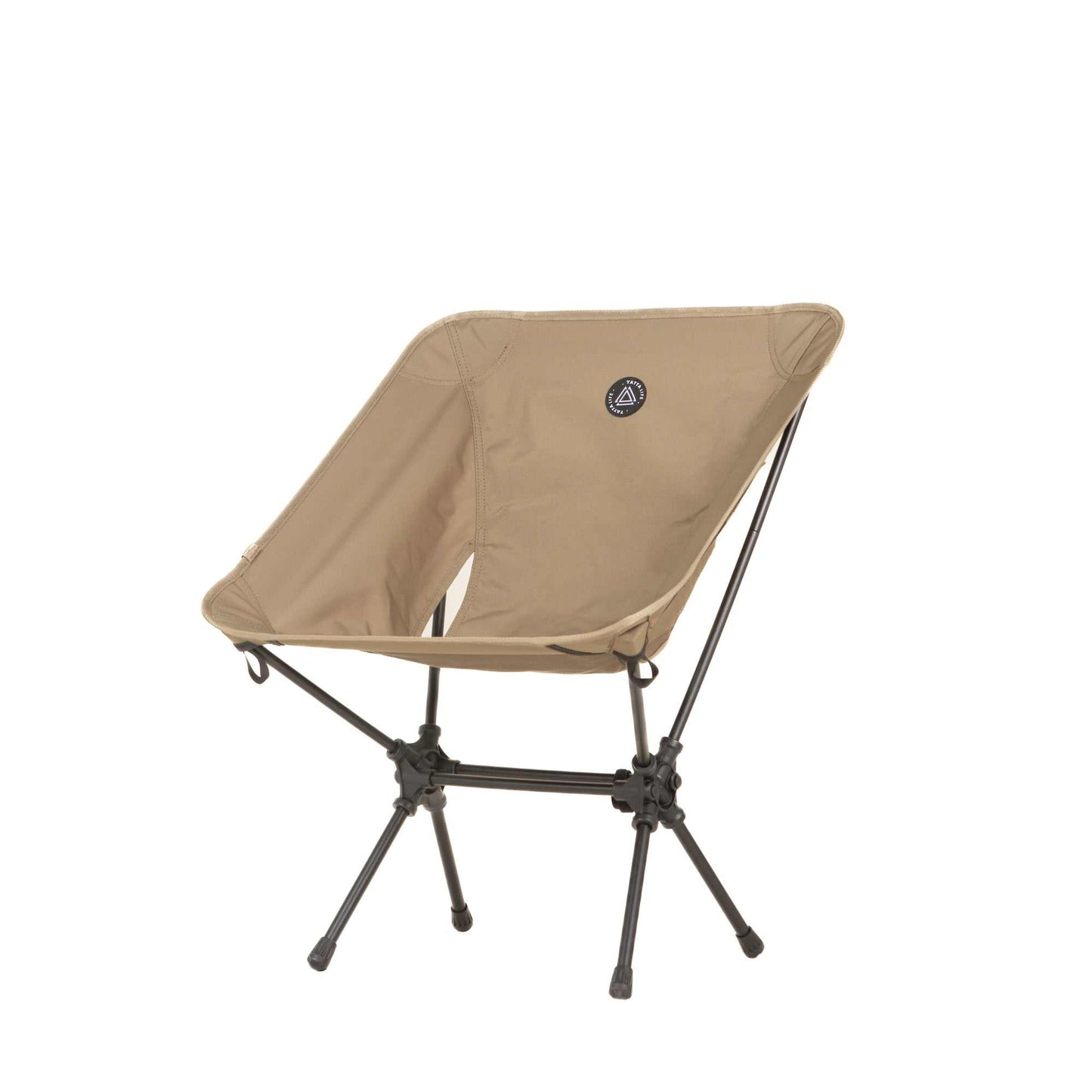 Grey Erebus Portable Camping Seat with Lightweight Design for Outdoor Comfort