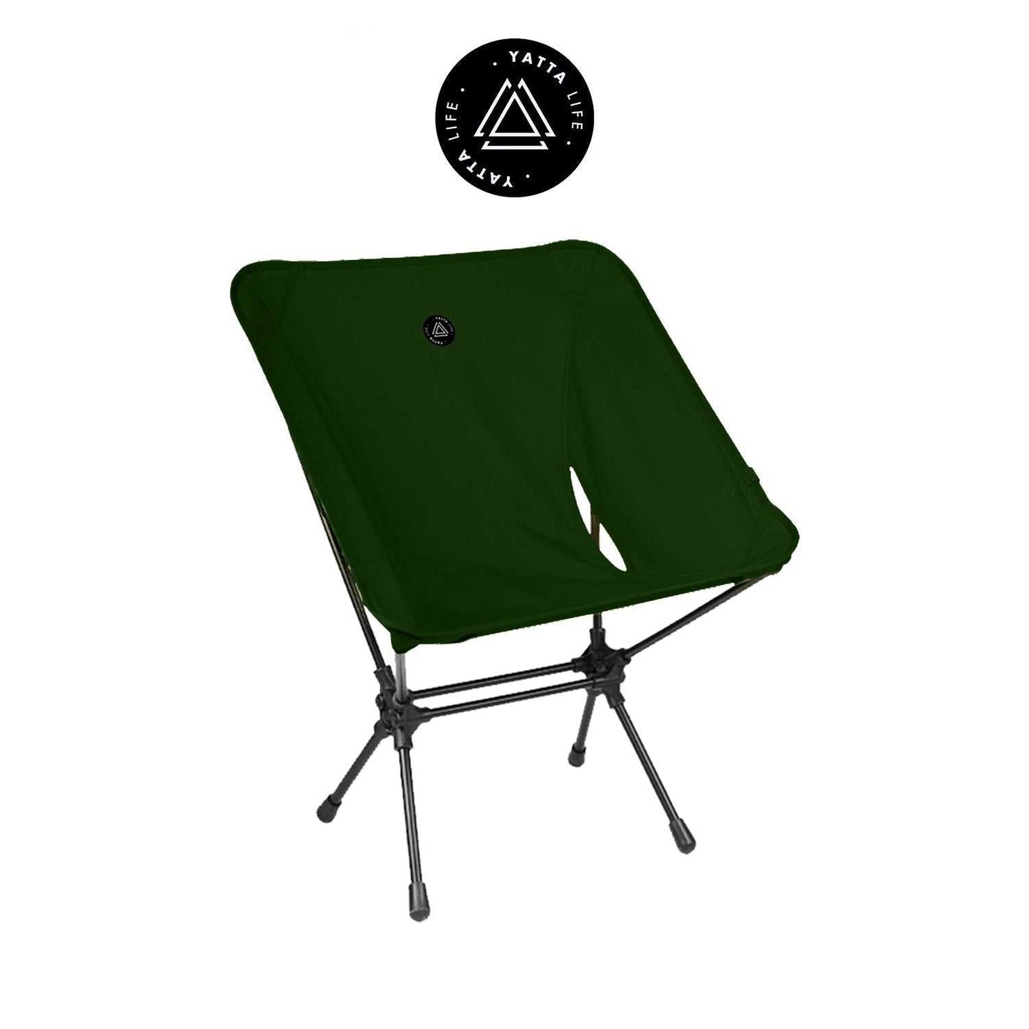 Grey Erebus Portable Camping Seat with a lightweight design for outdoor comfort