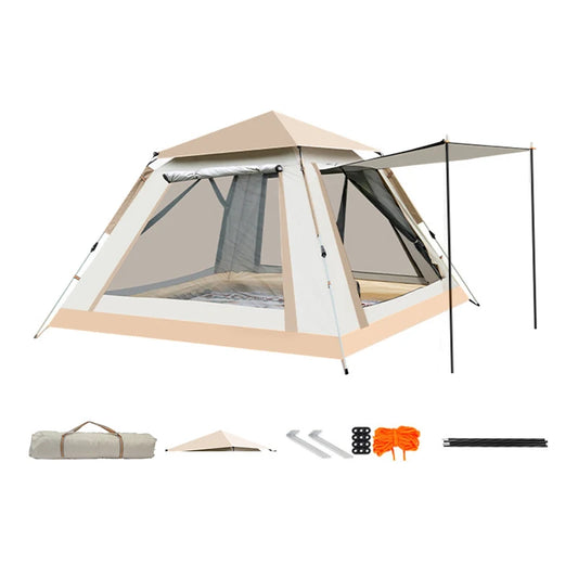 Automatic camping tent – 3 to 4 person quick setup