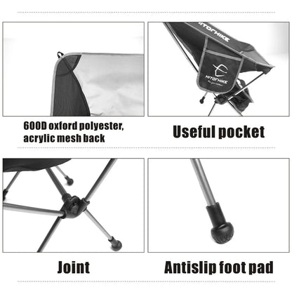 Compact Moon Chair – Lightweight Foldable Camping Seat