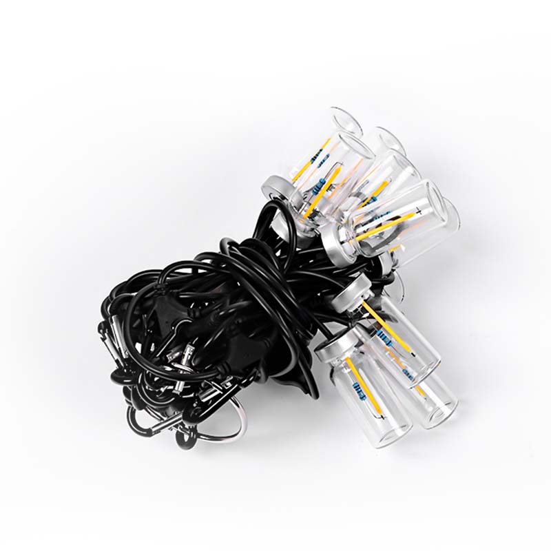 LED string light 4.4 m – warm light for camping tent