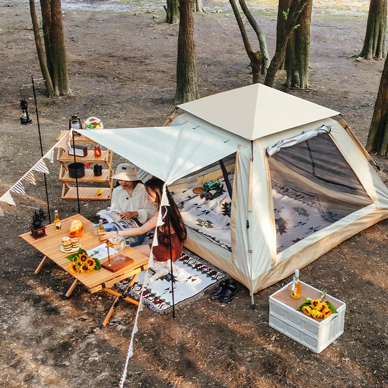 Automatic camping tent – 3 to 4 person quick setup