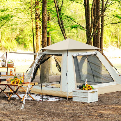 Automatic camping tent – 3 to 4 person quick setup