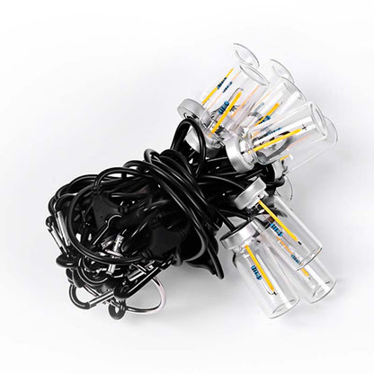 LED string light 4.4 m – warm light for camping tent