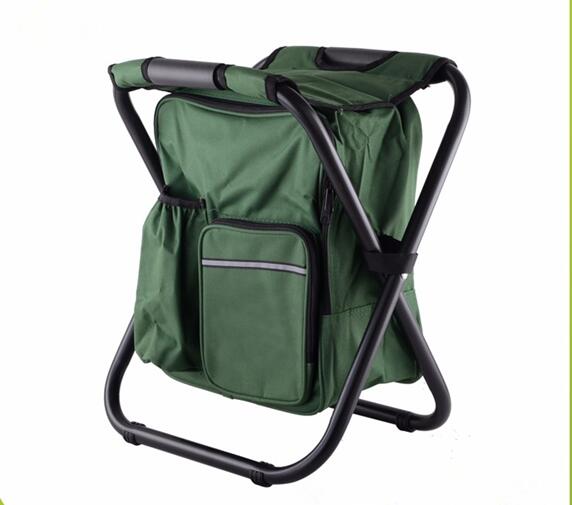 3-in-1 Camping Cooler Chair – Foldable Backpack with Insulated Storage