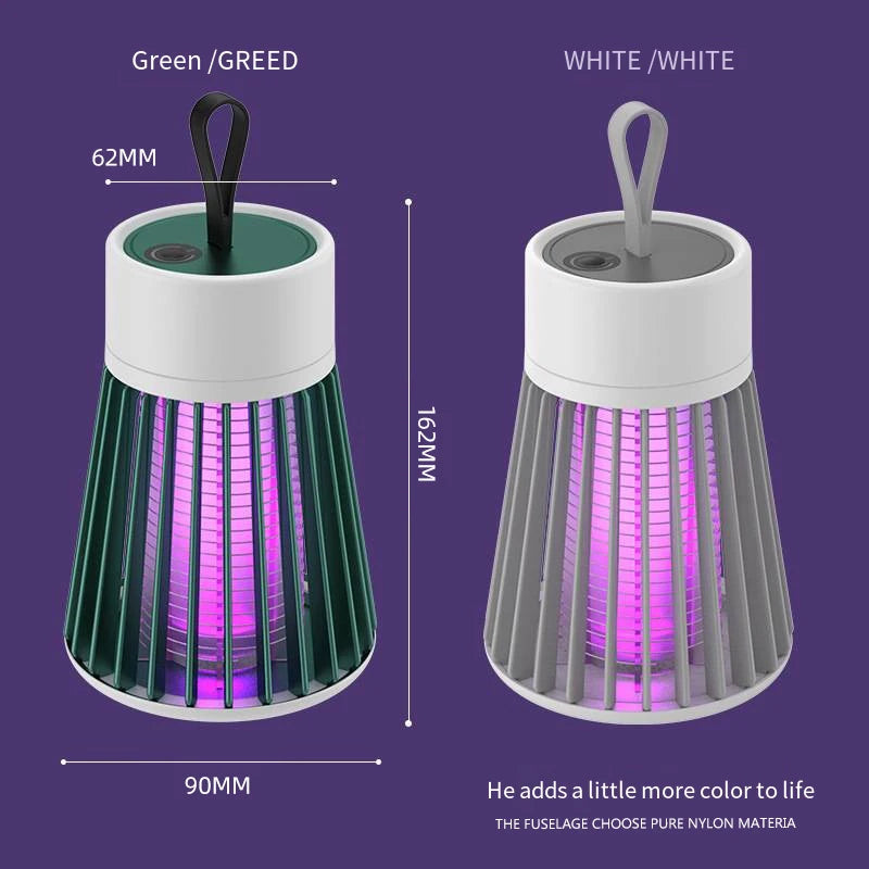 Portable Electric Bug Zapper – Indoor/Outdoor Mosquito Killer Lamp