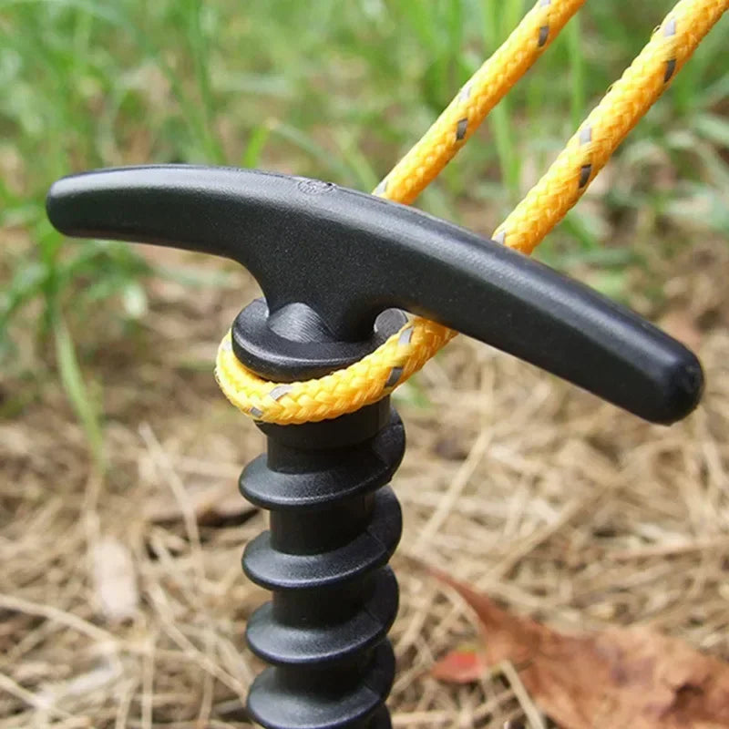 Camping tent screw stakes – set of 5 or 10 pegs