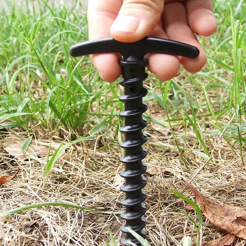 Camping tent screw stakes – set of 5 or 10 pegs