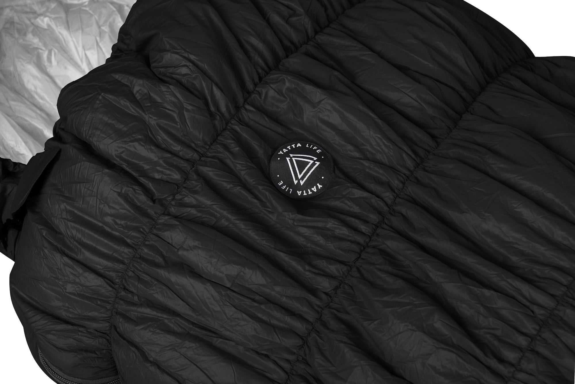 4-Season Goose Down Sleeping Bag – Black Mummy with Compression Sack